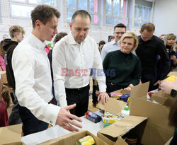 Finał Akcji XVII Paczki na Kresy z udziałem Karola Nawrockiego