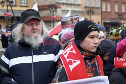 Protest ph. TAK dla edukacji! NIE dla deprawacji!