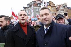 Protest ph. TAK dla edukacji! NIE dla deprawacji!