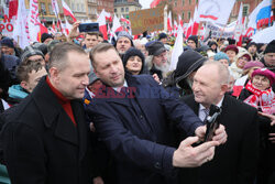 Protest ph. TAK dla edukacji! NIE dla deprawacji!