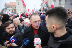 Protest ph. TAK dla edukacji! NIE dla deprawacji!