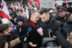 Protest ph. TAK dla edukacji! NIE dla deprawacji!