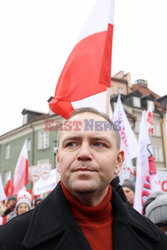 Protest ph. TAK dla edukacji! NIE dla deprawacji!