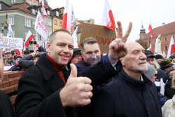 Protest ph. TAK dla edukacji! NIE dla deprawacji!