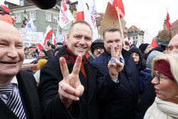 Protest ph. TAK dla edukacji! NIE dla deprawacji!