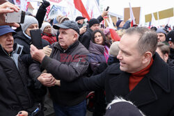 Protest ph. TAK dla edukacji! NIE dla deprawacji!