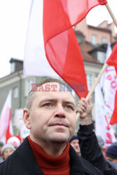 Protest ph. TAK dla edukacji! NIE dla deprawacji!