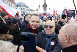 Protest ph. TAK dla edukacji! NIE dla deprawacji!