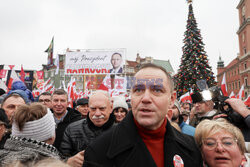 Protest ph. TAK dla edukacji! NIE dla deprawacji!