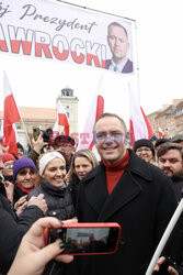 Protest ph. TAK dla edukacji! NIE dla deprawacji!