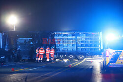 Polak spowodował serię wypadków na niemieckiej autostradzie