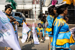 Barwny karnawał w nigeryjskim Calabar - AFP