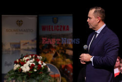 Karol Nawrocki w Wieliczce