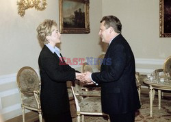 Hillary Clinton w Warszawie