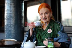 Vivienne Westwood na promocji eko-kawy