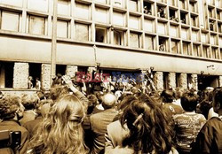 Strajki i demonstracje Solidarności