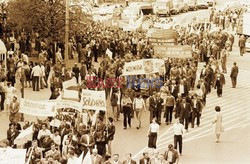 Strajki i demonstracje Solidarności