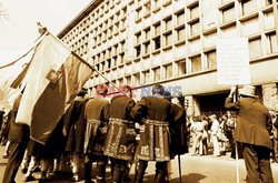 Strajki i demonstracje Solidarności