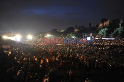 Beatyfikacja JPII - wieczorne czuwanie na Circo Massimo