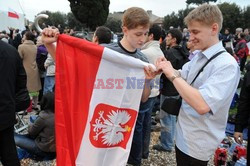 Beatyfikacja JPII - wieczorne czuwanie na Circo Massimo