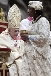 Pope Benedict XVI celebrates Christmas Mass