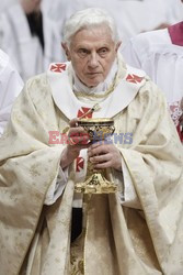 Pope Benedict XVI celebrates Christmas Mass