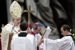 Pope Benedict XVI celebrates Christmas Mass