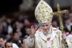 Pope Benedict XVI celebrates Christmas Mass