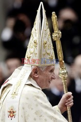 Pope Benedict XVI celebrates Christmas Mass