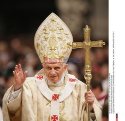 Pope Benedict XVI celebrates Christmas Mass