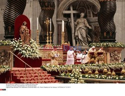 Pope Benedict XVI celebrates Christmas Mass