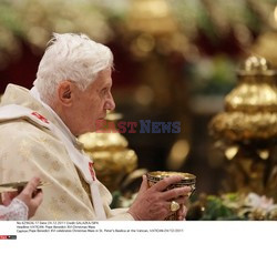 Pope Benedict XVI celebrates Christmas Mass