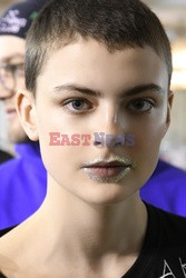 Vvienne Westwood backstage