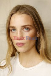 Isabel Marant backstage beauty