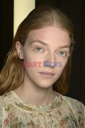 Kristina Fidelskaya backstage beauty