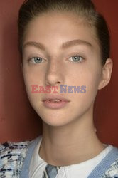 Thom Browne backstage beauty