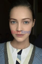 Thom Browne backstage beauty