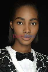 Thom Browne backstage beauty