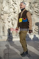 Ann Demeulemeester Men's Street Style