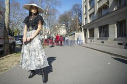 Christian Dior Street Style