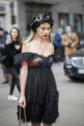 Dolce n Gabbana Street Style