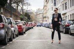 Elie Saab Street Style