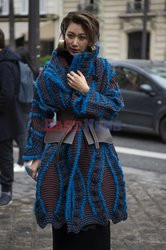 Issey Miyake Street Style