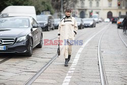 Roberto Cavalli Street Style