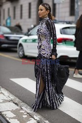 Roberto Cavalli Street Style