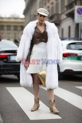 Roberto Cavalli Street Style