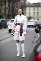 Roberto Cavalli Street Style