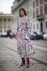 Roberto Cavalli Street Style