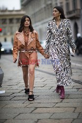 Roberto Cavalli Street Style