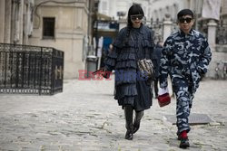 Thom Browne Street Style